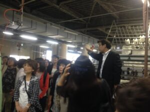 南美唄福祉工場内説明